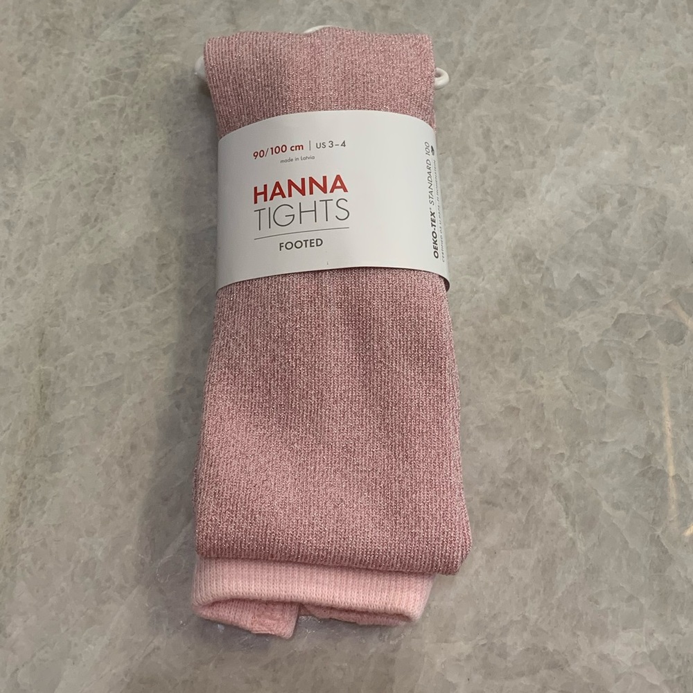 Pink Hanna tights US size 3-4